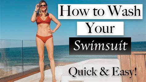 How To Wash Swimwear Ii Quick And Easy Swimwear Care Ii How To Clean Luxury Swimwear Ii Swimwear