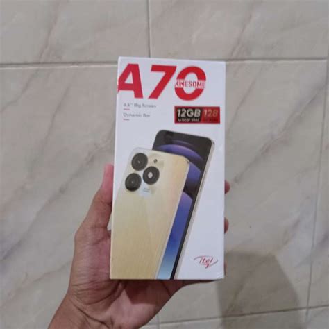 Jual ITEL A70 4 128 GB RESMI NO REPACK Di Seller Dua Jaya Amanah