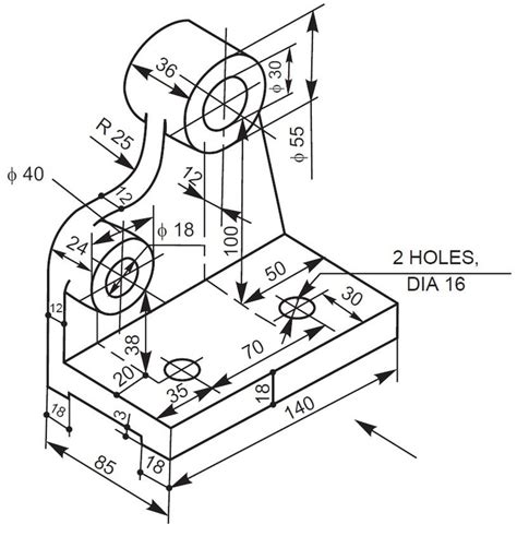 Mechanical Engineering Drawing at GetDrawings | Free download