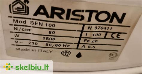 *Ariston 100l boileris. - Skelbiu.lt