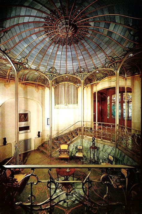 Horta Hotel Van Eetvelde Art Nouveau Interior Art Nouveau