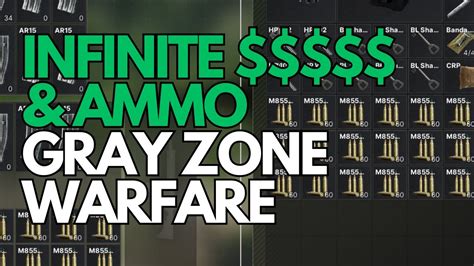 Infinite Money Ammo Mag Glitch Grayzonewarfare Gzw Youtube