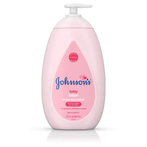 Johnsons Moisturizing Pink Baby Lotion With Coconut Oil 271 Fl Oz