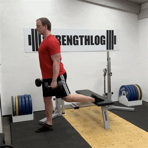 Bulgarian Split Squat Styrkelabbet