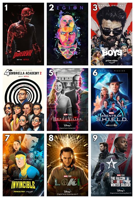 My Favourite Superhero Shows Top Three Are Super Close R