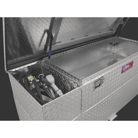 RDS Aluminum Transfer Fuel Tank Toolbox Combo With GPI 12V Fuel