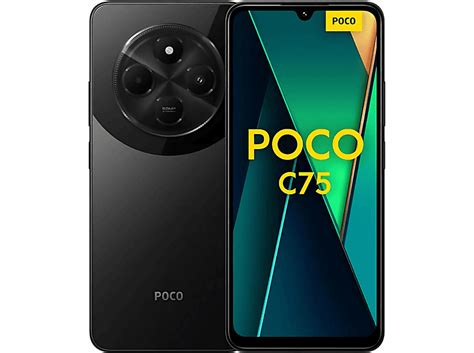 Móvil | POCO POCO C75, Negro, 128 GB, 6 GB RAM, 6,88 ", Mediatek Helio ...