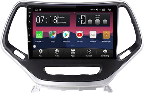 Android 10 Autoradio mit navi für Jeep Cherokee 5 KL 2014 2018