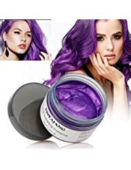 Purple Hair Wax YHMWAX Instant Hairstyle Mud Cream Natural Hair