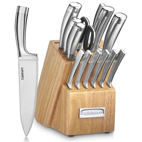 CUISINART SET DE CUCHILLO 15Piezas CUTLERY BLOCK SET PROFESIONAL