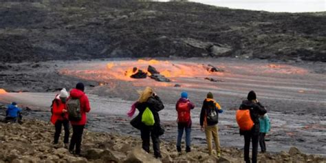 Island Erlebt Dritten Vulkanausbruch Binnen Drei Jahren