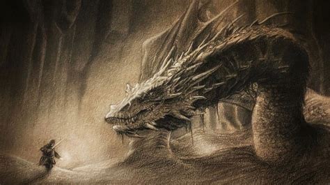 Fanart Di Smaug Bilbo