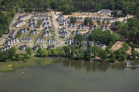 Luftaufnahme Bad Saarow Schlosspark Bad Saarow Am Scharm Tzelsee