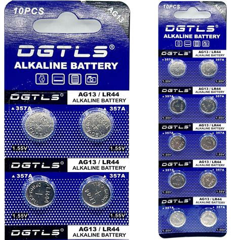 New Fress LR44 Button Cell 1 5V Batteries AG13 A76 Watch Toy Calculator