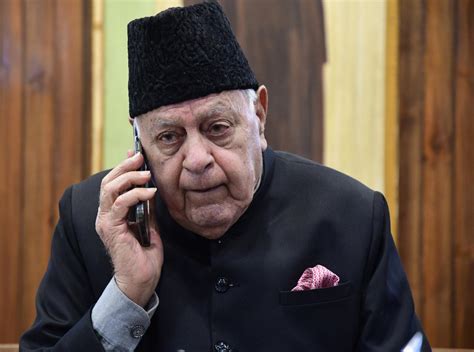 Will Fight Polls But Won’t Stand For Party Chief Post Farooq Abdullah The Hindu