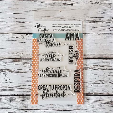 Latina Crafter Sellos en Español