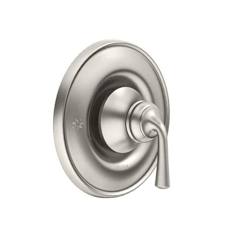 Moen Wetherly Spot Resist Brushed Nickel 1 Handle Bathtub And Shower