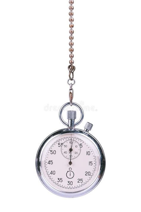 Stopwatch On A Chain Stock Image Image Of Competition 19149045
