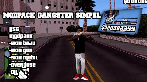 MODPACK GANGSTER SIMPEL GTA SAMP ANDROID YouTube