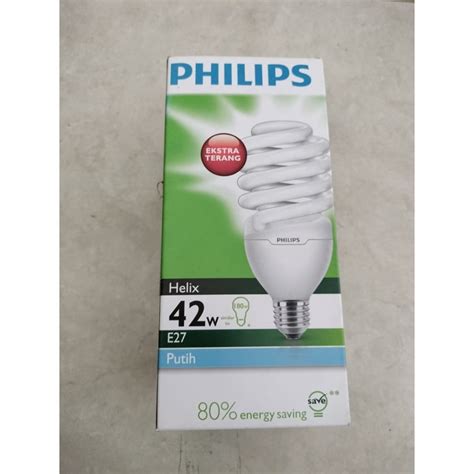 Jual LAMPU PHILIPS HELIX 42 W Shopee Indonesia