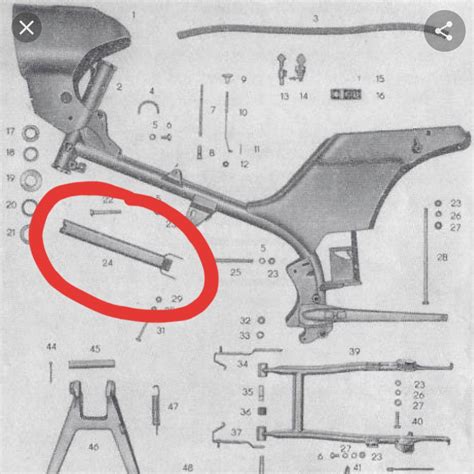 Simson Star SR4 2 1 Bauteil 24 Aus Dem Rahmen Kabelschacht Gesucht
