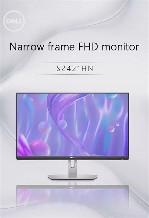 Dell S2421hn 24 Inch Full Hd 1080p 1920 X 1080 75hz Ips Monitor 2 X