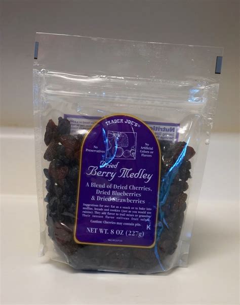 Exploring Trader Joe S Trader Joe S Dried Berry Medley