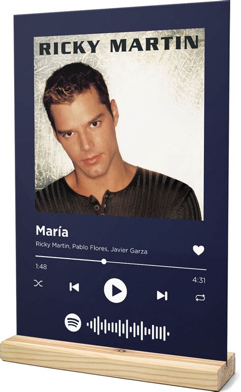 Songr Spotify Muziek Bordje Mar A Ricky Martin Pablo Flores