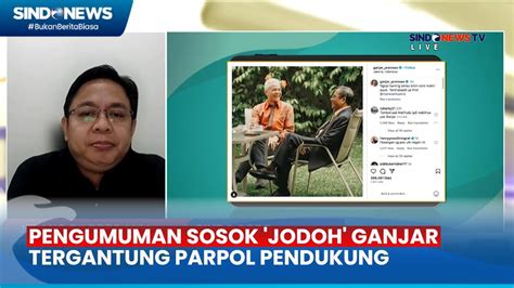 Sosok Jodoh Ganjar Direktur Indikator Politik Sandi Dan Mahfud