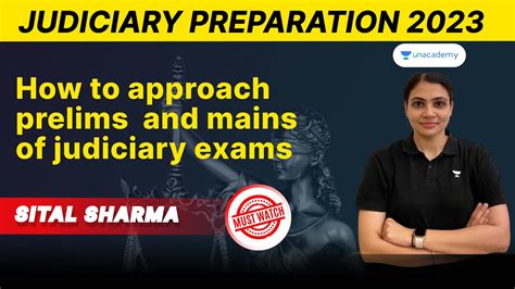 How To Approach Prelims And Mains Of Judiciary Exams Judiciary