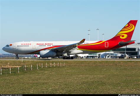 B 6116 Hainan Airlines Airbus A330 243 Photo By Aldo Bidini ID 739365