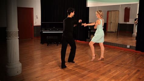 How To Do Jive Rolling Off The Arm Step Ballroom Dance Youtube