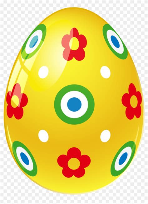 Yellow Clipart Easter Egg Yellow Easter Egg Png Free Transparent