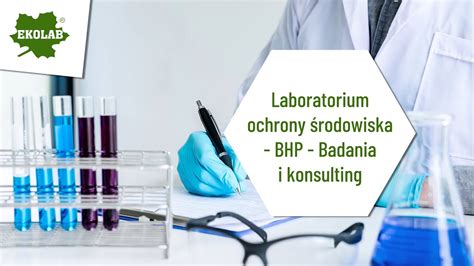 Laboratorium ochrony środowiska Kobylnica Ekolab YouTube