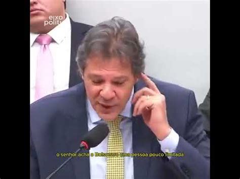 Haddad Janta Deputado Bolsonarista Shorts YouTube