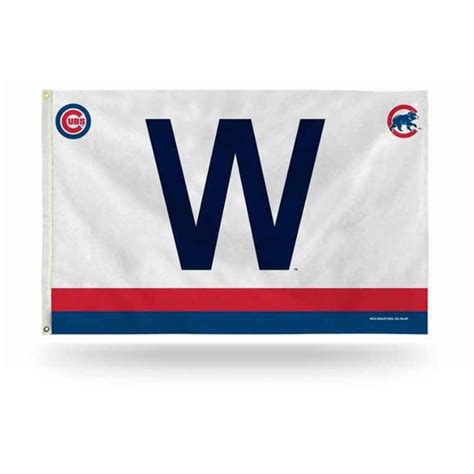 3' X 5' "W" Flag | Chicago Cubs | Major League Baseball