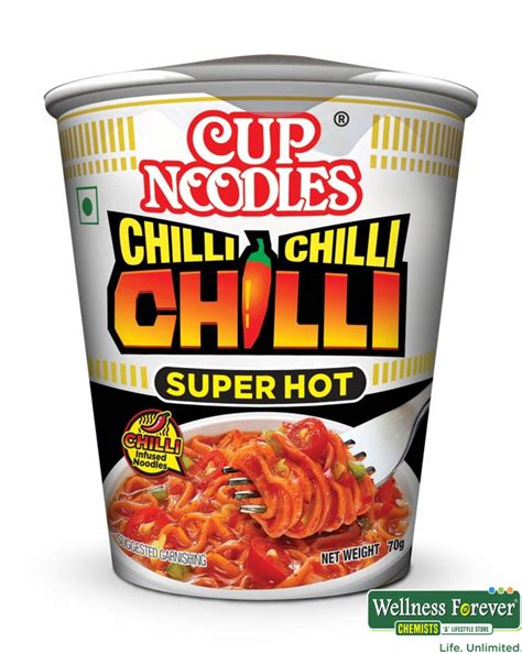 Buy Nissin Cup Noodles Chilli Super Hot Noodles G Online At Best Prices Wellness Forever