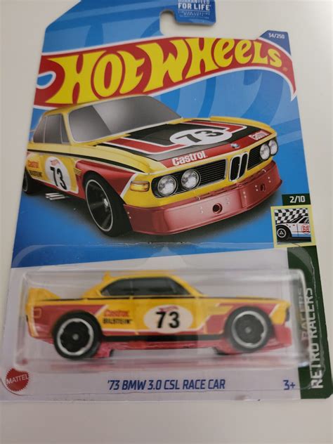 Bmw Csl Race Car Hot Wheel Etsy