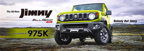 The All New Suzuki Jimny All Grip Pro Specifications Colors