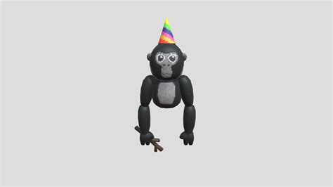 Gorilla Tag plush cosmetic (rigged) - Download Free 3D model by partypizza! (@sigma.) [a711fcc ...