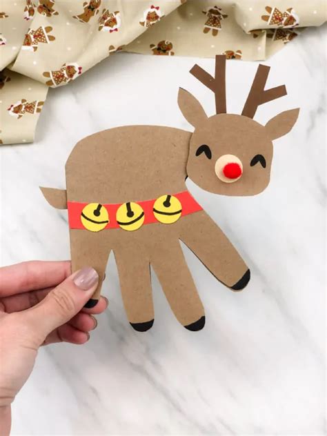 13 Easy Reindeer Crafts For Kids With Free Templates