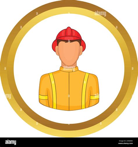 Firemen Vector Icon Stock Vector Image And Art Alamy