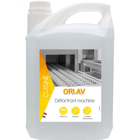 Détartrant machine liquide 5 Kg ORLAV 16 22 chez Netup Appro