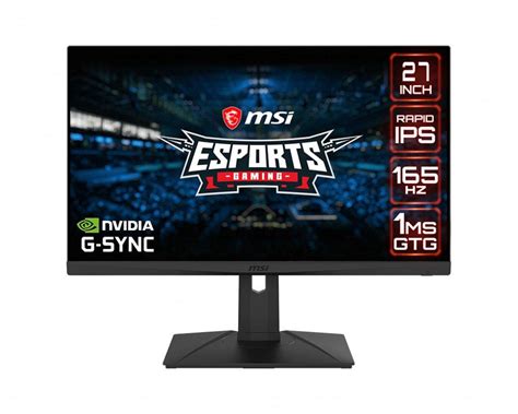 Msi In Optix G Qpf Qhd X Hz Gaming Monitor