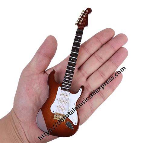 Mini Guitare Électrique Modèle Miniature Instruments De Musique De