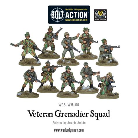 Preview German Veteran Grenadiers Warlord Games