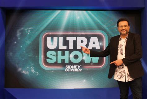 Geraldo Luís estreia hoje o Ultra Show Sidney Oliveira na RedeTV