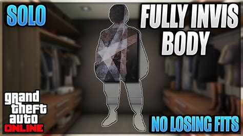 NEW HOW TO GET PERMANENT FULLY INVISIBLE BODY GLITCH IN GTA 5 ONLINE