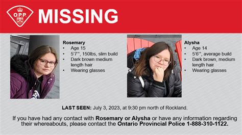 Russell Opp Searching For Two Missing Teens