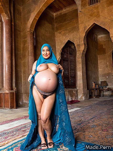 Porn Image Of Full Shot Bottomless Mosque Indifferent Look Hijab 70